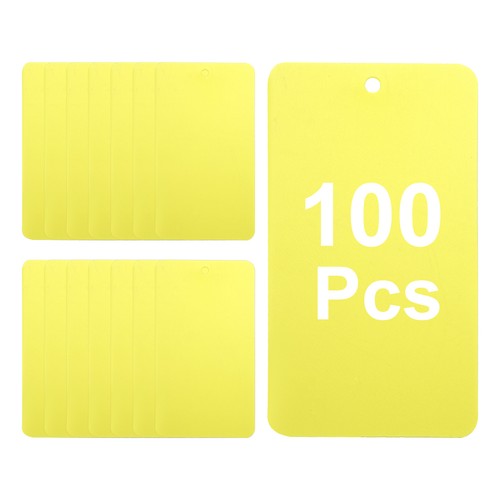 100pcs yellow plastic - plastic, shipping