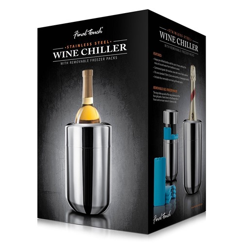 Ice chiller steel wine - ice,