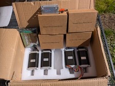 Digital Stepper Motors 4Nm + CWD556 Digital Stepper Driver + Accessories Not Use