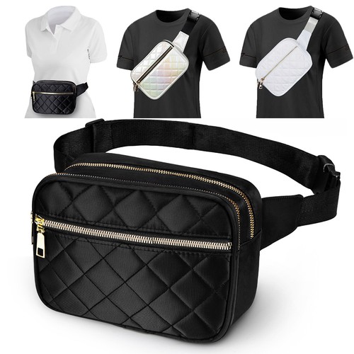 Casual black waist - black, pack
