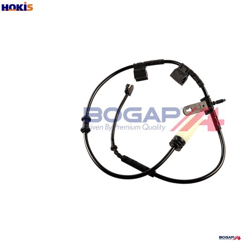 Warning contact brake pad - contact,