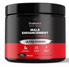 Stallion X , 60 Gummies, Supports performance,  Max Serving , Boost Stamina