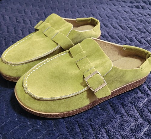 New moccasin style slip - new,