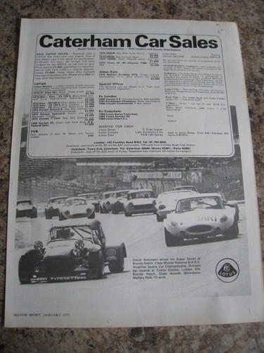 Caterham car sales - caterham,