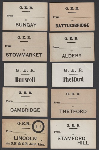 Ten old luggage - old, all