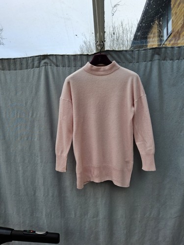 Light pink pure cashmere - pink,