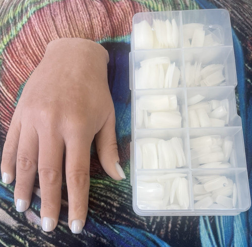 Hand dolly silicone - hand, nail
