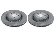 x2 Brake Discs Rear FOR RANGE