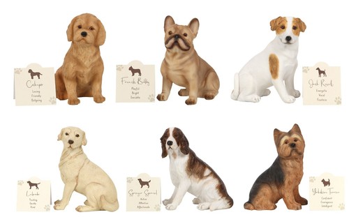 Dog statue ornament - statue, figurine