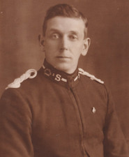 RPPC Photo Man Salvation Army