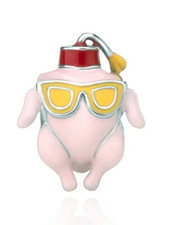 Chicken Hen Roast charm S925