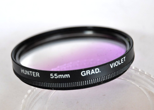Hunter 55mm graduated violet - graduated,