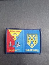 Scout Badge Uk DISTRICT Double