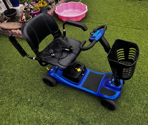 Blue black wheel electric - 4-wheel,