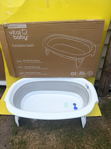 Vital baby foldable bath - baby,