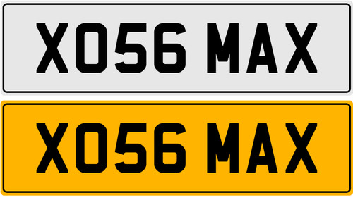 Xo56 max personal - max, plate