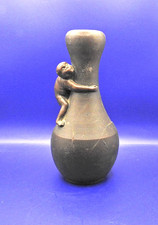 Asian Bronze vase decorated