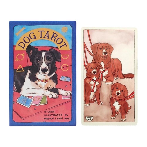 Dog tarot cards and - tarot, 78