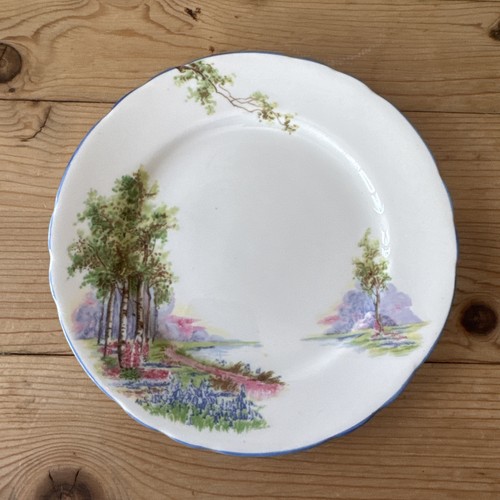 Vintage aynsley blue bell - bell, time