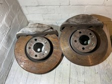 Mercedes-Benz C W205 AMG LINE  2016 Set FRONT BRAKE CALIPERS BRAKE DISCS