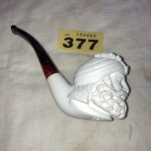 Sultan carved meerschaum - sultan,