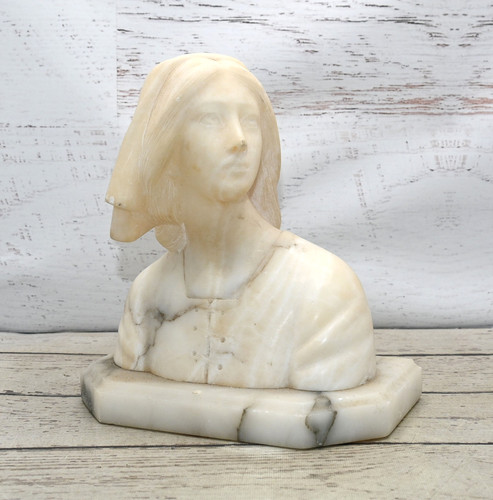 Vintage carved alabaster - vintage,