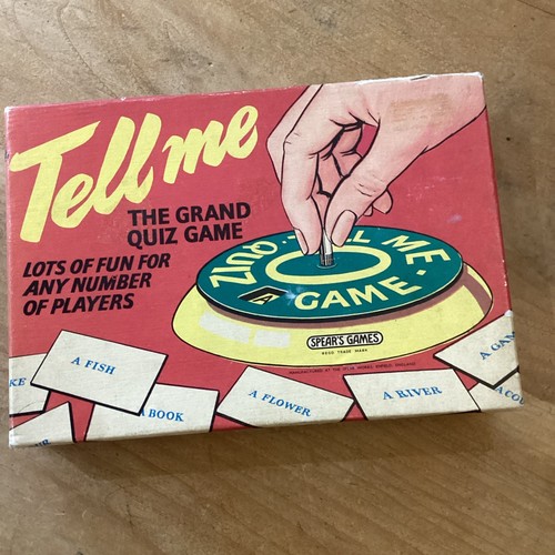 Spears games vintage tell me - games,