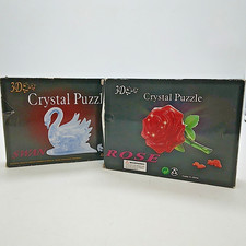 Bundle of 2 3D Crystal Puzzles