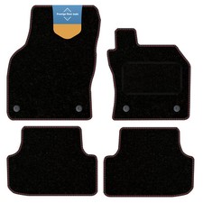 Fits Audi A3 & S3 2020 on Black Carpet with Coloured Stitch Edge