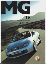 MG TF 2005 UK Market Sales Brochure 115, 120 Stepspeed, 135 & 160