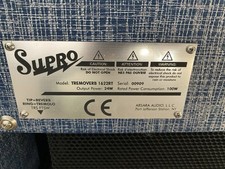 Supro 1622RT Tremo-Verb Combo Guitar Amp.