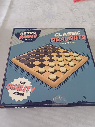 Classic draughts board game - draughts,