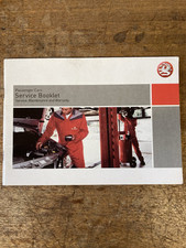 Vauxhall Service Book