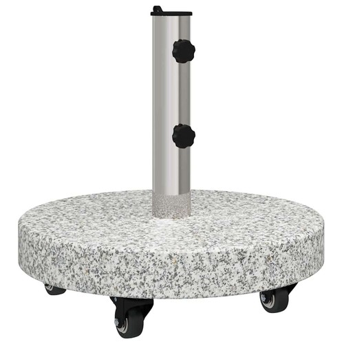 Round parasol base - parasol, granite