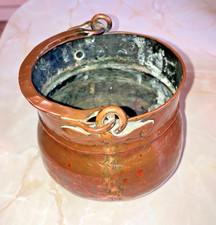 Small Antique French Hammered