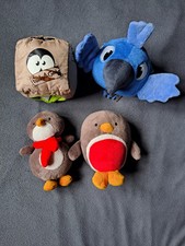 Reversible Cut The Rope, Rio Blu Egg and others Christmas Penguins Soft Toys