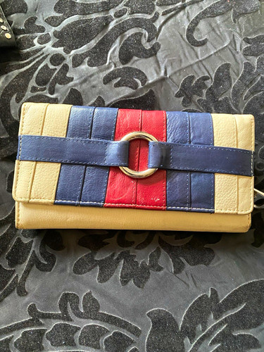 Women leather colourblock - women's,