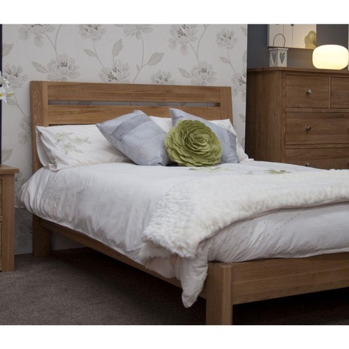 Solid oak slatted - solid, super