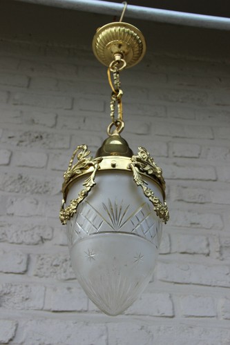 French hall lantern chandelier - hall,