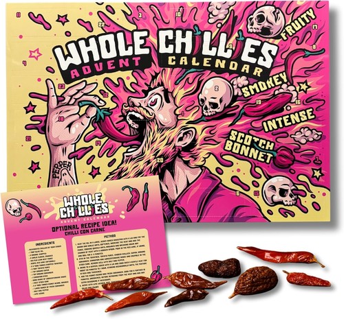 Whole chillies advent - advent, calendar