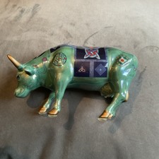 CowParade ceramic cow