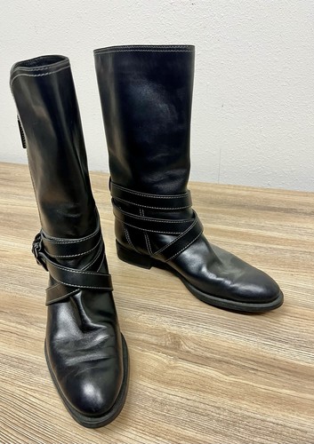 Tod dandy black leather - black,