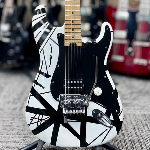 Evh striped series white - evh striped,
