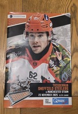 Sheffield Steelers VS MANCHESTER STORM 23RD NOV 2025 Programme