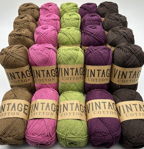 Vintage cotton colourways - vintage,