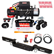LAND ROVER DEFENDER WINCH + WINCH BUMPER + WIRING KIT + ISOLATOR  COMBO