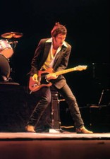 Bruce Springsteen performs