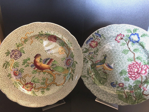Antique exotic bird - antique,