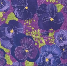 Fat Quarter Moda Pansys Posies