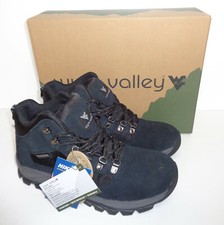 Wyre Valley Mens Waterproof Memory Foam Walking Hiking Trekking Boots Sizes 7-12